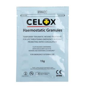 Tehokas CELOX-hemostaatti